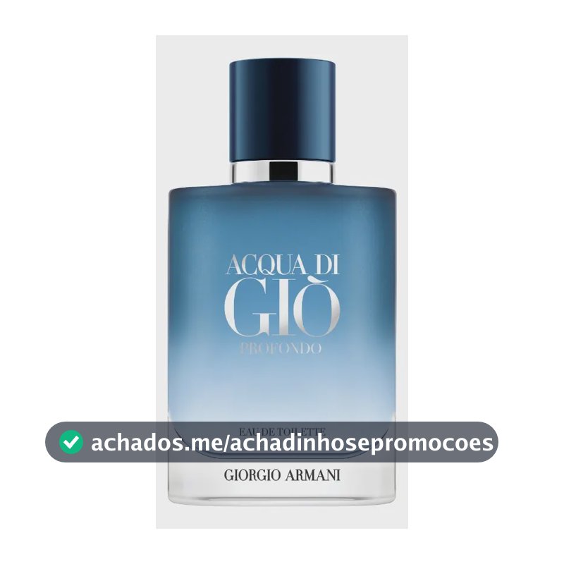 Armani Beauty Perfume Masculino Acqua di Giò Profondo Eau de Toilette 50ml