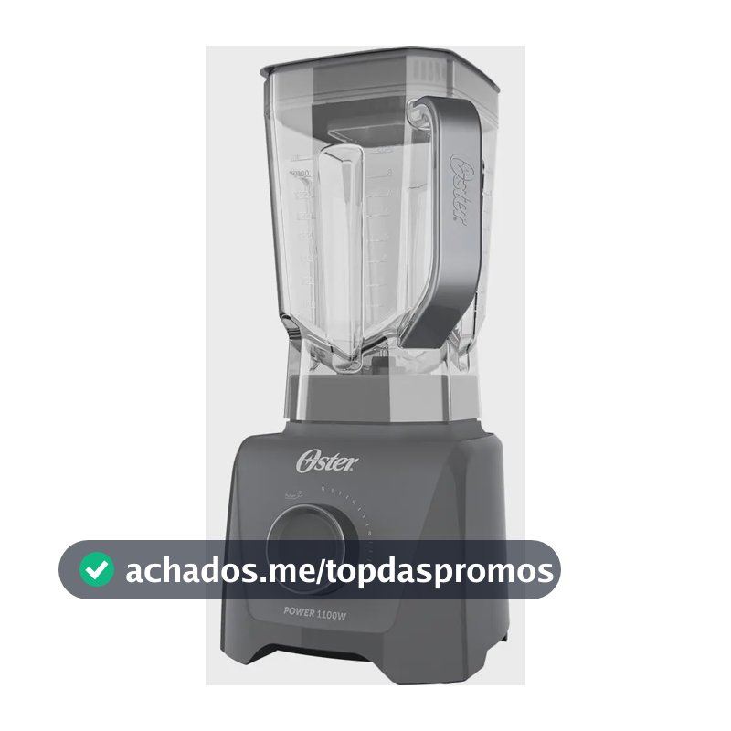 Liquidificador Oliq606 1100 Full 3,2l Cinza Oster