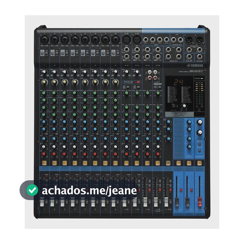 Console Yamaha MG16XU de mistura