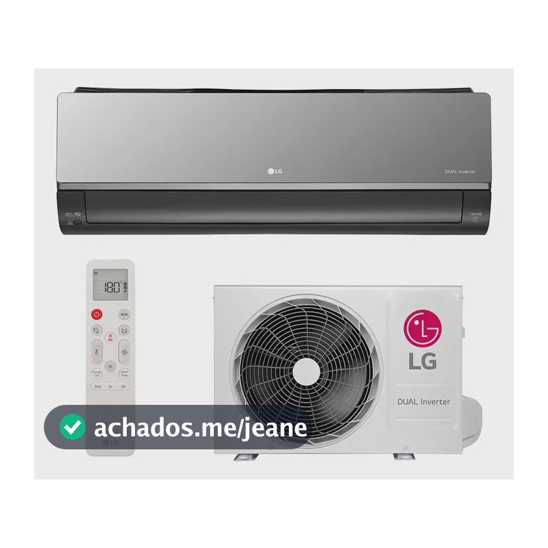 Ar Condicionado LG Dual Artcool Ia 12.000 Btus Frio Cinza 127/220v