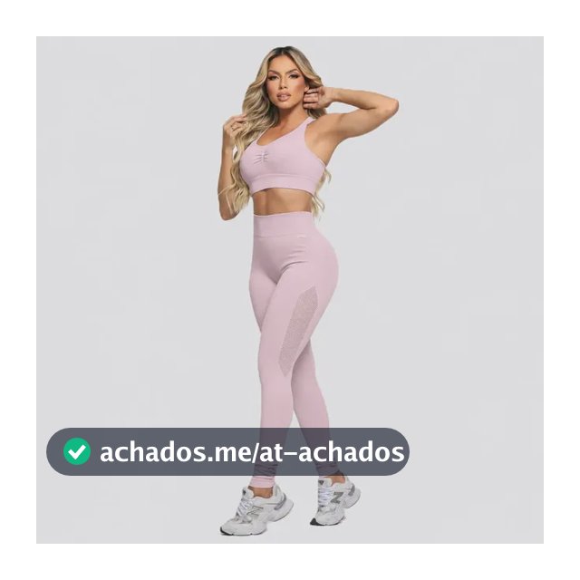 Conjunto Selene Feminino Academia Top E Legging Sem Costura
