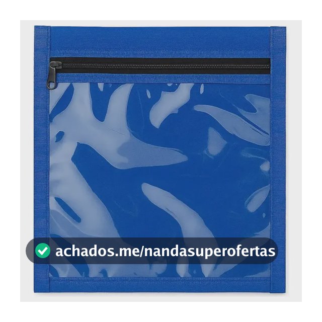 Porta Ordem Servico Otica C210 Boleta Ziper 17x22 Laboratorio Kit 10 Azul