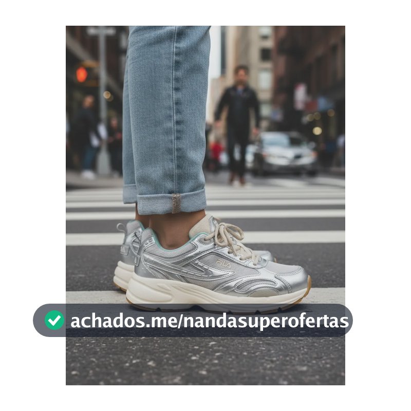 Tênis Fila Feminino Runner 2k Se Prata Liso 34 Br