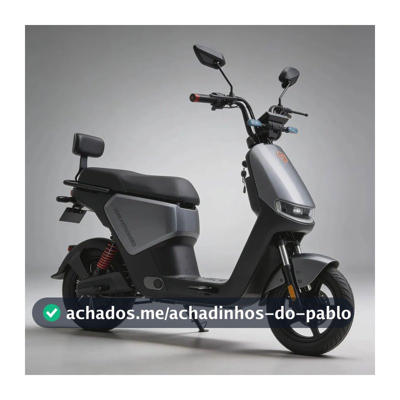 Scooter Moto Eletrica X13 Ex Foston 1000w 32km/h Nfc PRETO