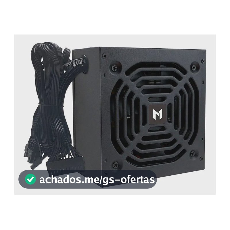 Fonte Mach1 Steady 750w 80 Plus Bronze Pfc Ativo Preto