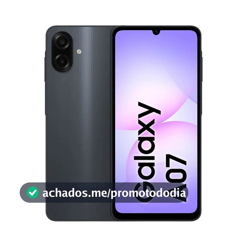 Samsung Galaxy A07 128gb 4gb Ram Preto