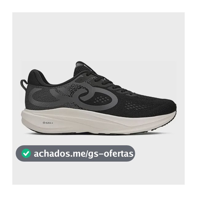 Tênis Olympikus Masculino Challenger 6 Corrida Treino Preto Preto/grafite 42 Br