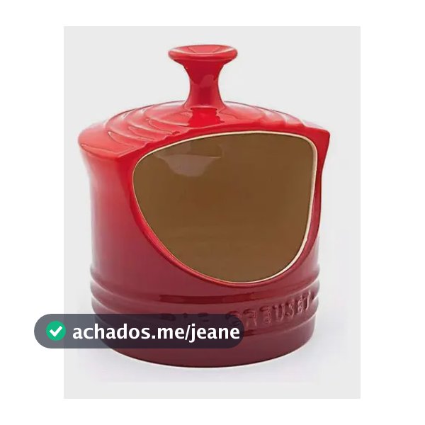 Porta Sal Le Creuset Vermelho