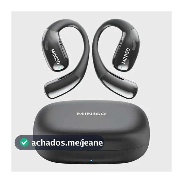Miniso X28 Fone Bluetooth Tradutor Ai 135 Idiomas Esportivo