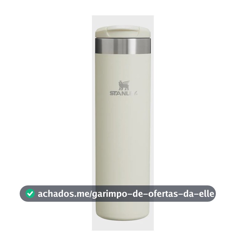 Garrafa Térmica Stanley Aerolight Transit Slim Cream 591ml