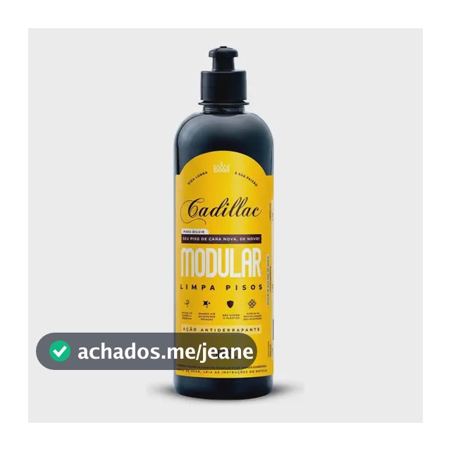 Limpa Piso Modular Estetica Concentrado Cadillac 500ml