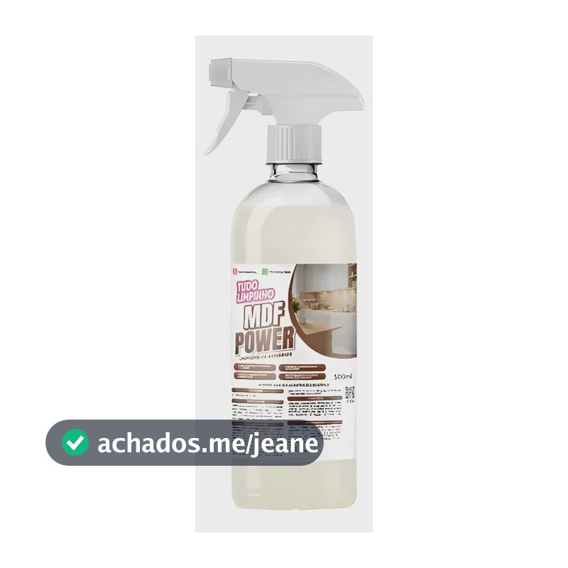 Mdf Power Limpador De Armários 500ml C/ Val Tudo Limpinho