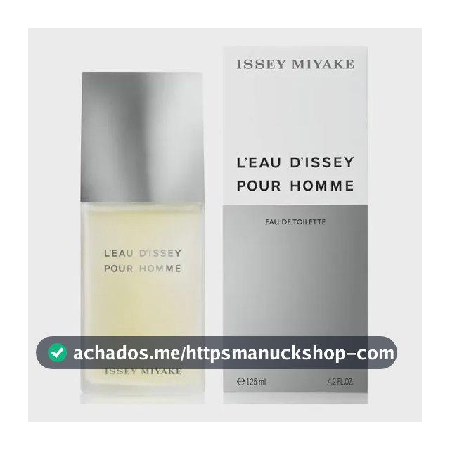 Perfume L'eau Issey Miyake Pour Homme EDT 125ml Masculino
