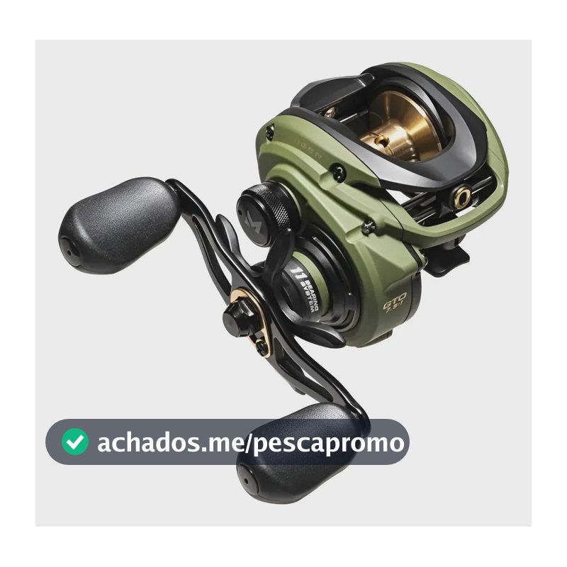 Carretilha Avenger 11000 - Marine Sports Cor Verde Lado Da Manivela Direito