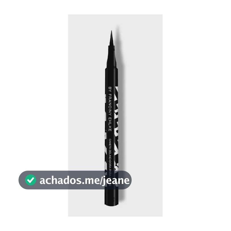 Caneta Delineadora Pullpen Preta 7g By Franciny Ehlke