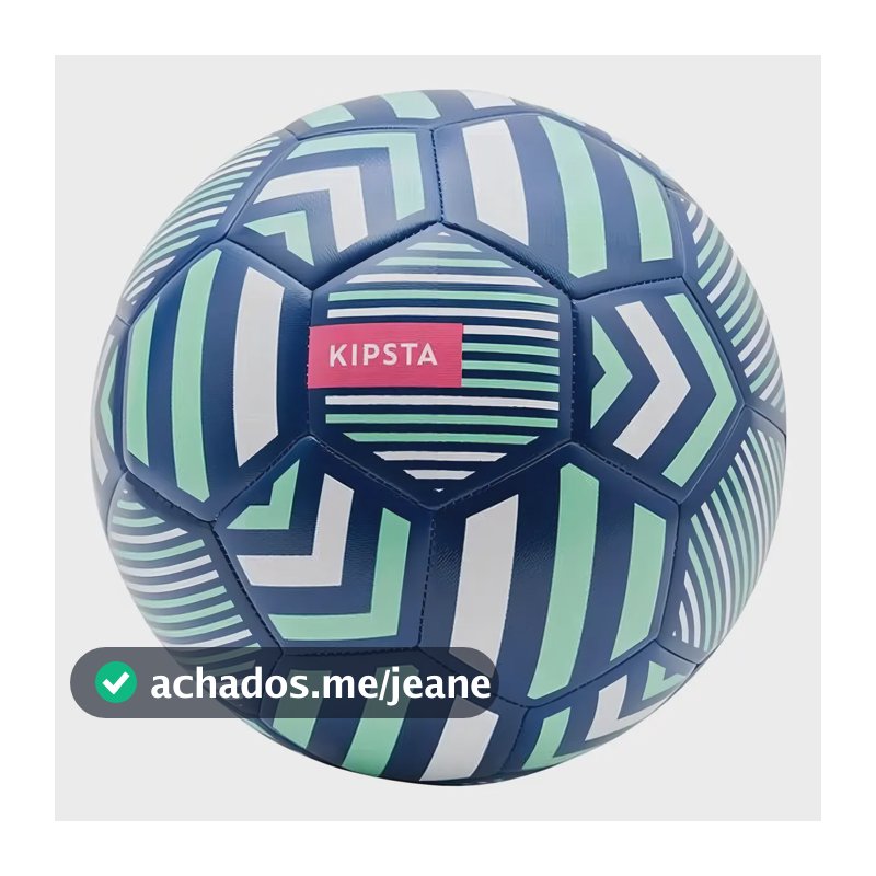Bola Futebol Kipsta Learning Ball Tam 5 Preta 15% Mais Leve Crianças