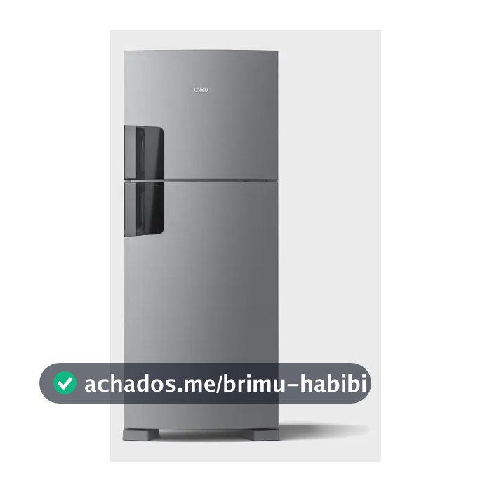 Geladeira Consul Frost Free 412 Litros Duplex Inox - CRM50MK