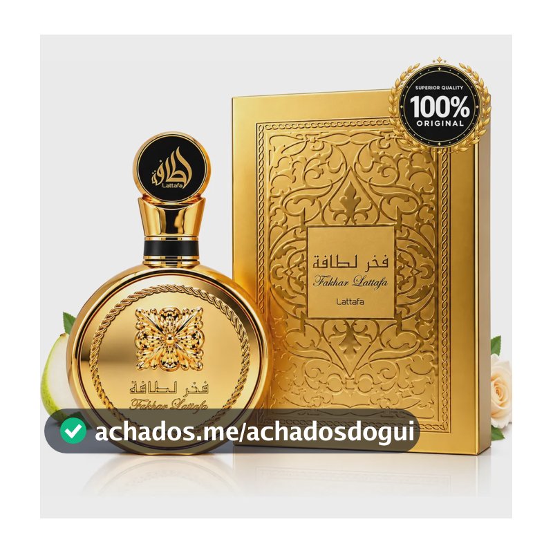 Perfume Árabe Lattafa Fakhar Gold 100ml