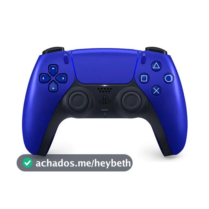 Controle DualSense Sem Fio PlayStation 5 Cobalt Blue
