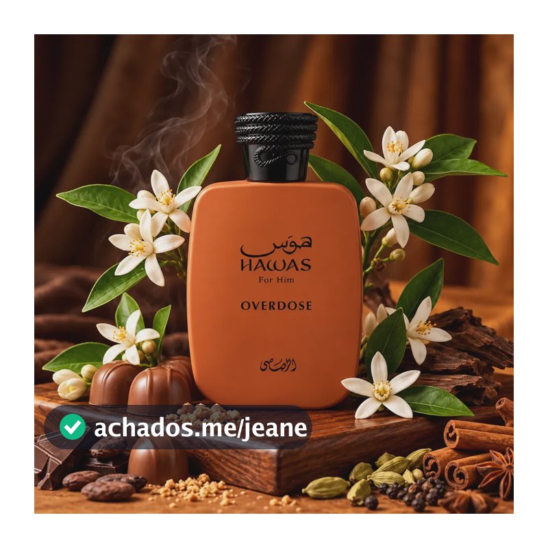 Perfume Hawas Overdose Rasasi Edp 100ml Original