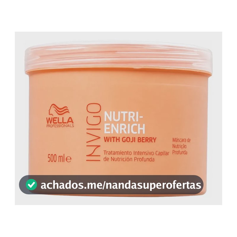 Wella Professionals Invigo Nutri-enrich  Máscara 500ml