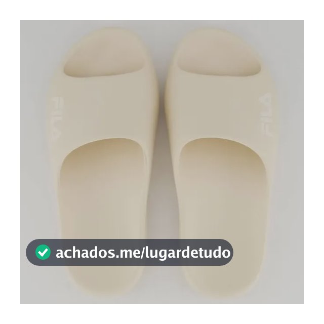 Chinelo Fila Drifter Foam Bege