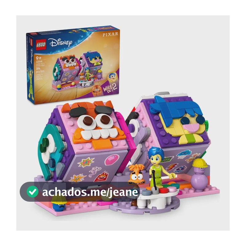 Lego Disney 43248 - Divertidamente 2 - Cubos de Humor - 394 peças