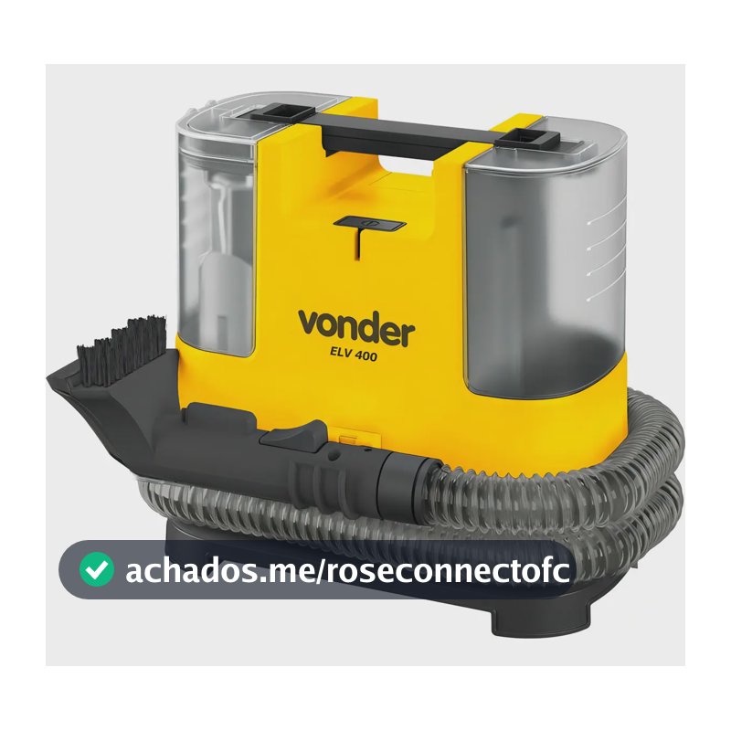 Extratora Portátil Para Limpeza Estofados Elv400 Vonder
