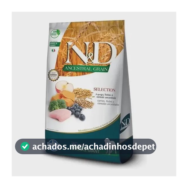 Ração Farmina Ancestral Grain Seca para Cão Adulto Raça Grande 15kg
