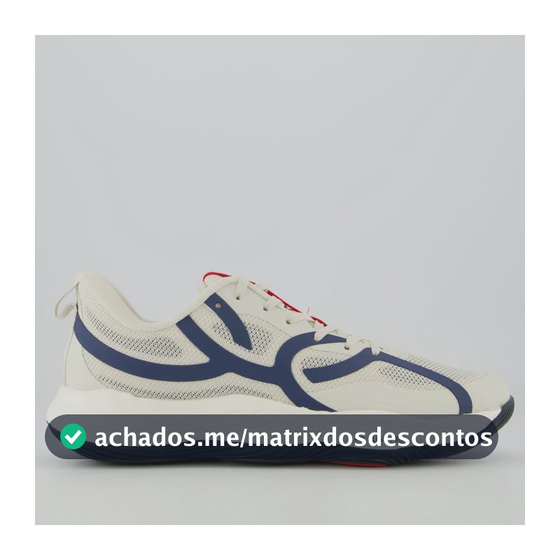 Tênis Olympikus Qu4dra 2 Off-white E Azul Branco - 40 Br