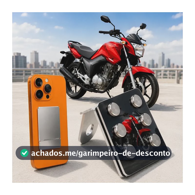 Suporte Celular Moto Magnético Extra Forte Imãs Motocicleta Sortido