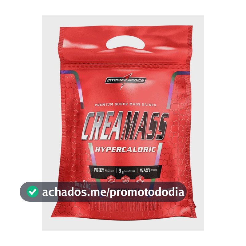 Hipercalórico/Proteína Creamass Hipercalórico Pouch 3kg Integralmedica sabor Chocolate x 3kg