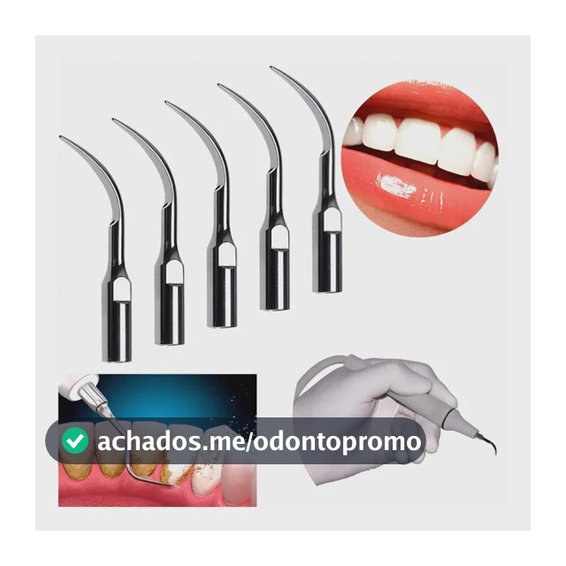 5 Pontas Ultrassônica Odontológica, Material Para Dentista