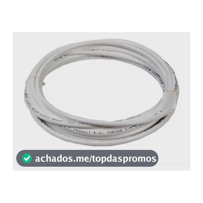 Mangueira De 1/4 Para Filtros Purificadores De Água - 2 Mts