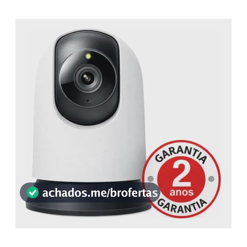 Mercusys MC210 Câmera Segurança Wifi 2K 3MP 360° por TP-Link