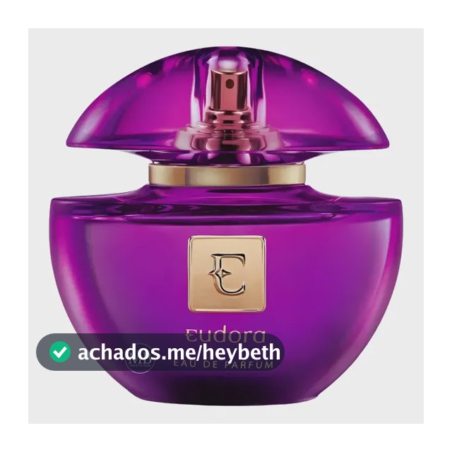 Perfume Feminino Eudora Eau De Parfum Edp Roxo Roxinho