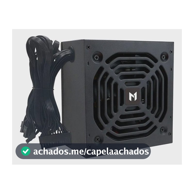 Fonte Mach1 Steady 750w 80 Plus Bronze Pfc Ativo Preto