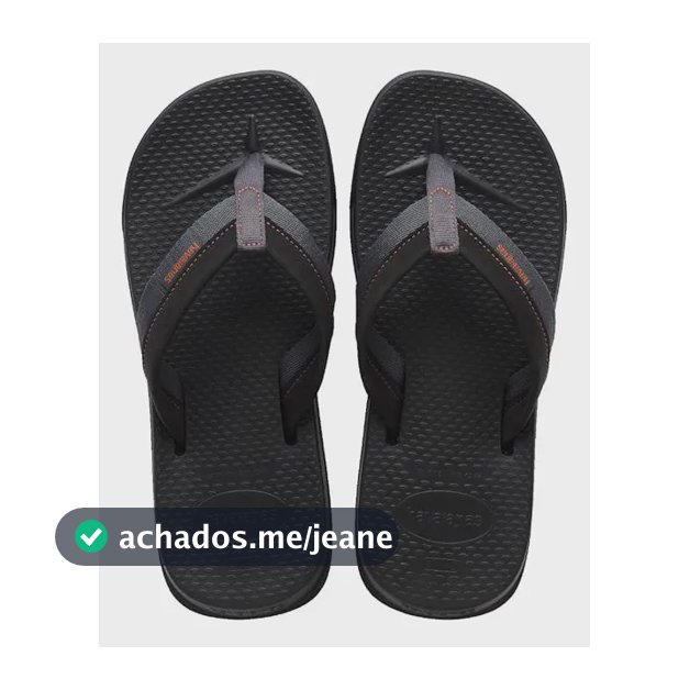 Sandalias Track Plus Havaianas Grafite Lisa 41/42