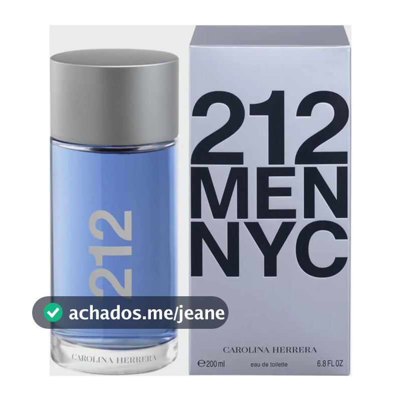 Carolina Herrera 212 Men ( Tradicional ) 200ml Masculino