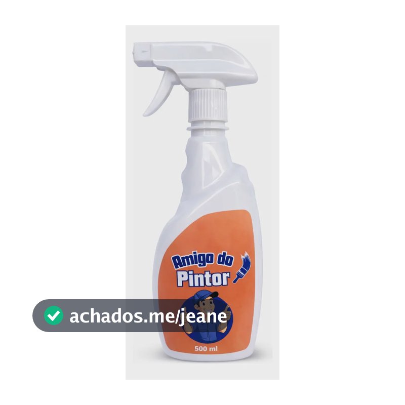 Removedor De Tinta Acrílica Piso Porcelanato Móveis 500ml