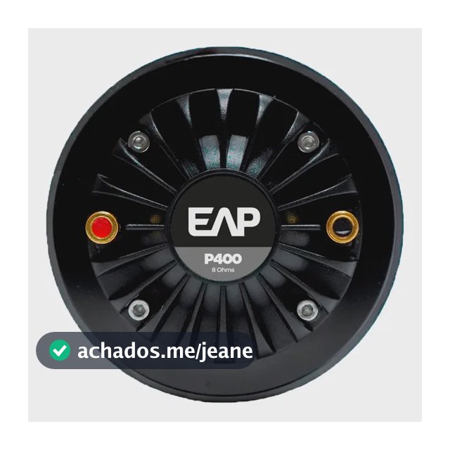 Driver Polimidia Eap P400 8 Ohms Ti Estranho Original