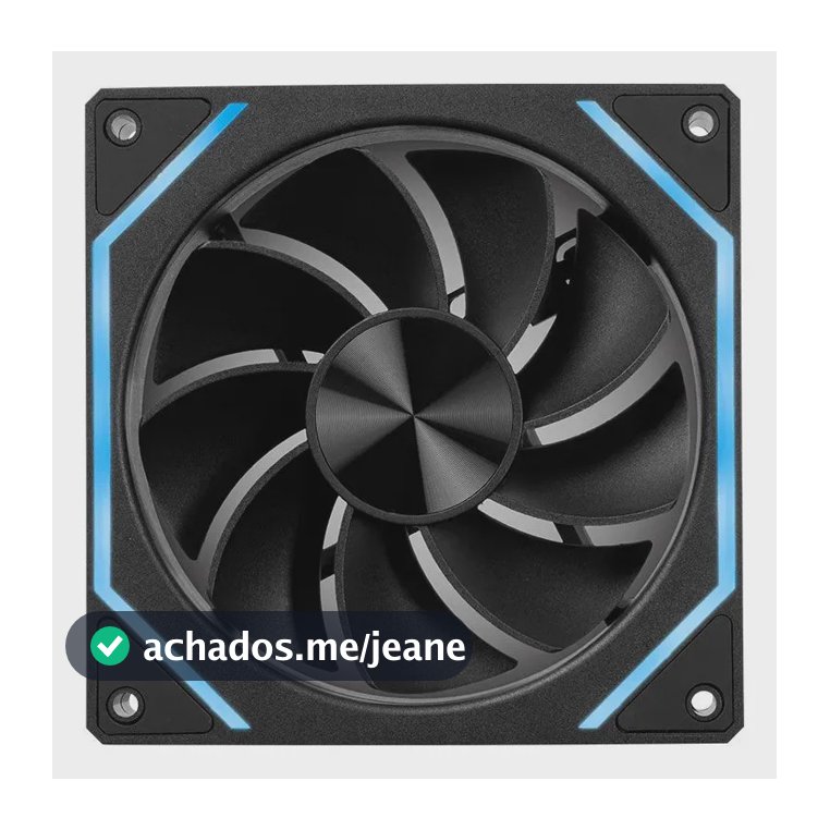 Ventoinha Pichau Ventus NX Reverse ARGB 120mm Preto PCH-VTNR-BK01