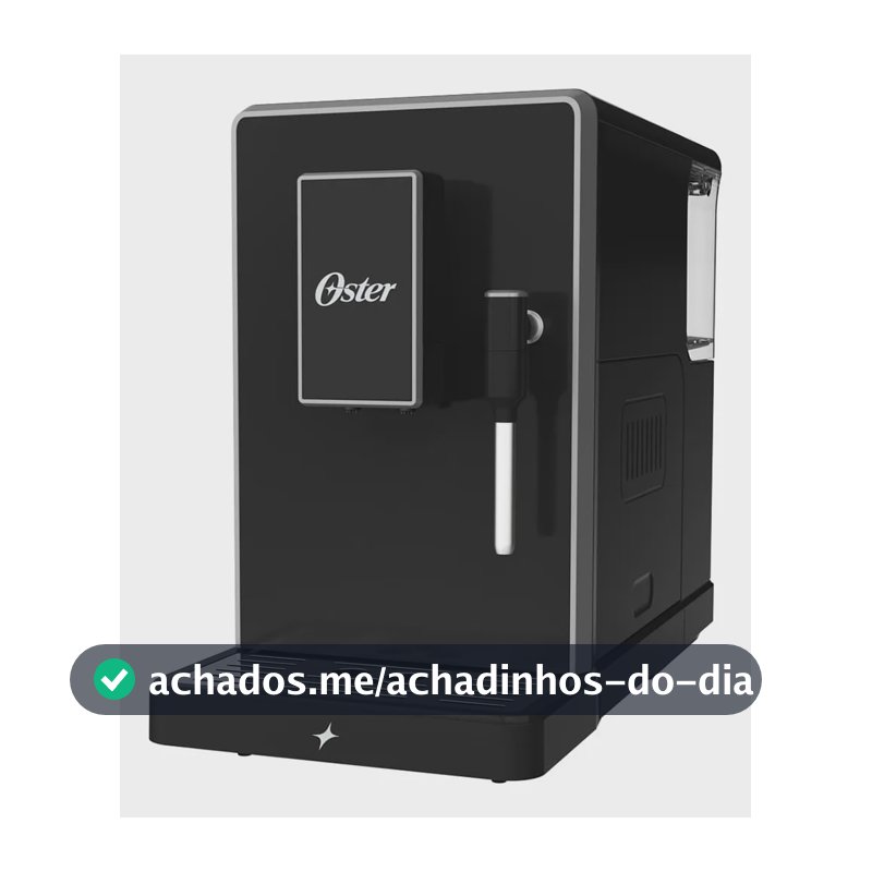 Cafeteira Espresso Superautomática Oster Com Moedor Cônico I Preto 127v