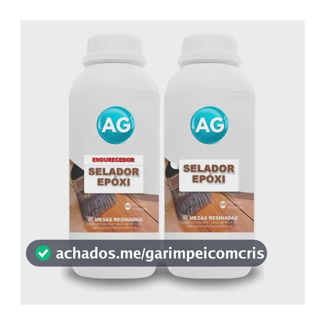 Selador Epóxi 1kg Para Selagem De Materiais