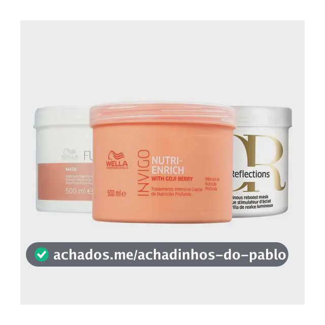 Cronograma Capilar Wella Professionals 500g