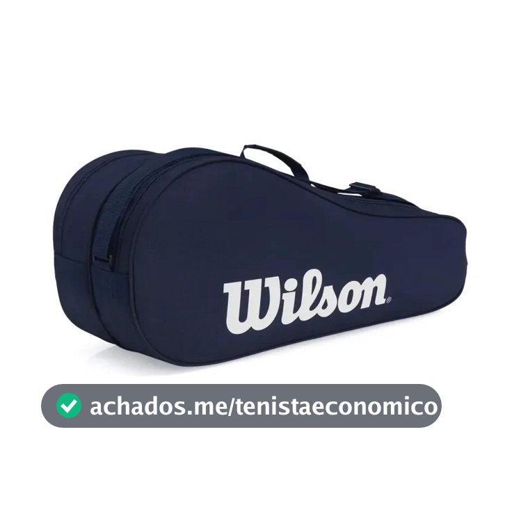 Raqueteira Wilson Advantage 6pk Azul-marinho Azul-escuro