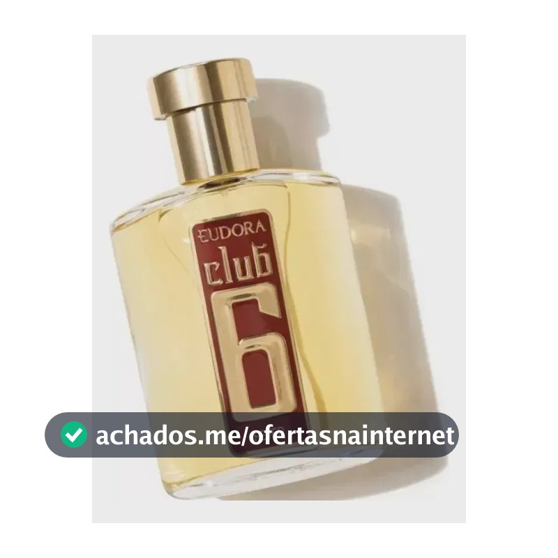 Colônia Club 6 Fever 95ml - Eudora