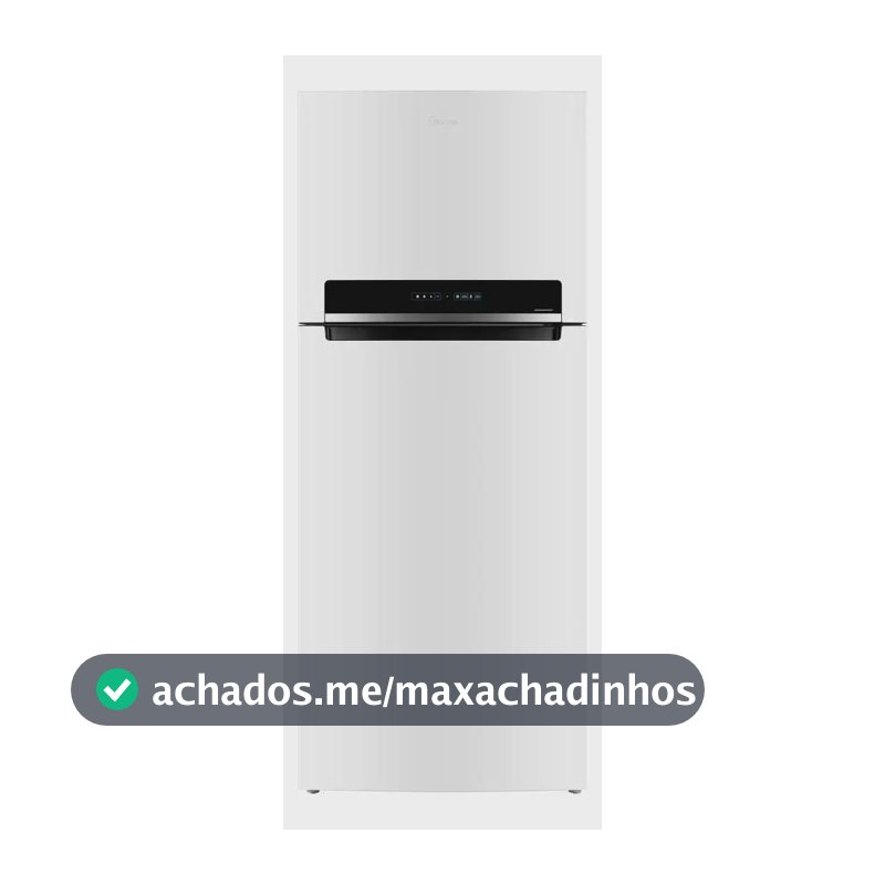 Geladeira Midea Frost Free Duplex Inverter 473L com Painel Digital e A Alarme de Porta Aberta Branca Bivolt