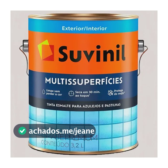 Tinta Epóxi Para Cozinhas E Banheiros 3,2l - Cores - Suvinil