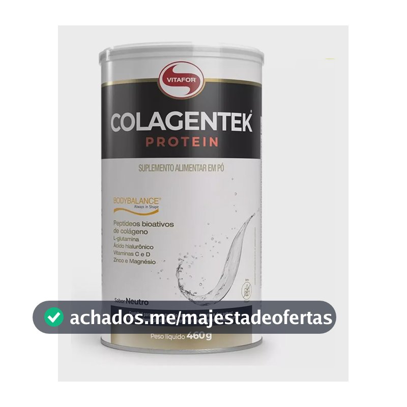 Suplemento Alimentar Colagentek Protein Neutro 460g Vitafor
